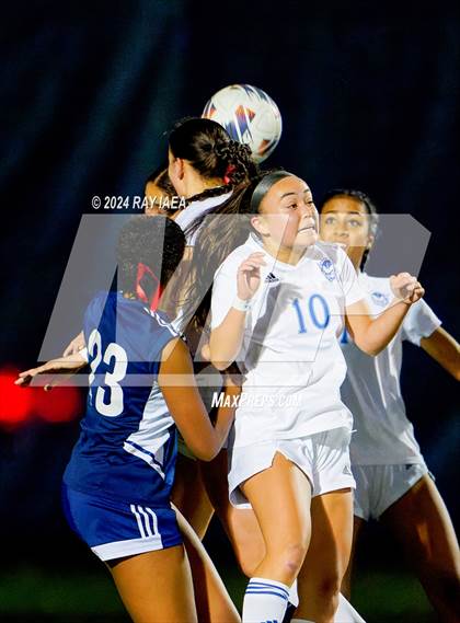 Thumbnail 2 in Inderkum vs. Davis Sr. (CIF SJS D1 Playoff) photogallery.