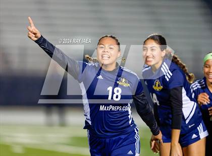 Thumbnail 2 in Inderkum vs. Davis Sr. (CIF SJS D1 Playoff) photogallery.