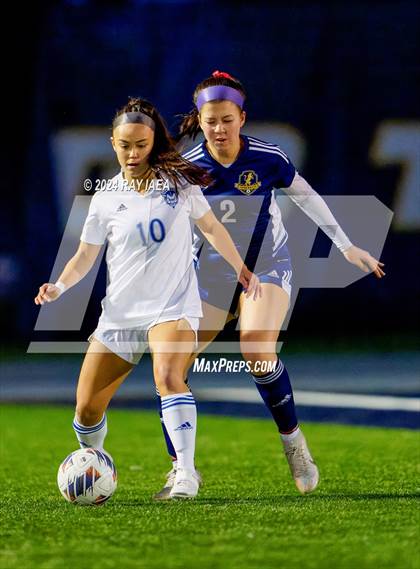 Thumbnail 1 in Inderkum vs. Davis Sr. (CIF SJS D1 Playoff) photogallery.