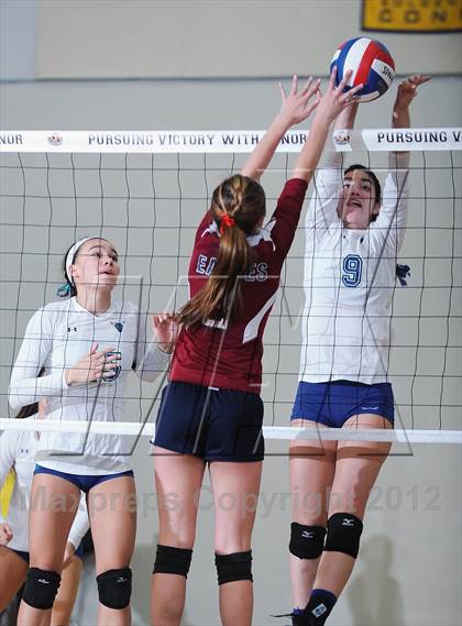 Thumbnail 2 in Tri-City Christian vs. Branson (CIF State D5 Final) photogallery.