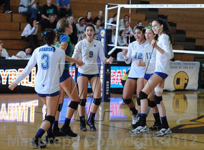 Thumbnail 3 in Tri-City Christian vs. Branson (CIF State D5 Final) photogallery.