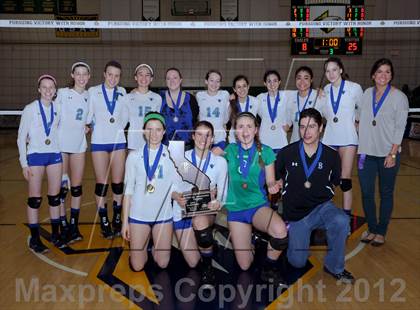 Thumbnail 1 in Tri-City Christian vs. Branson (CIF State D5 Final) photogallery.