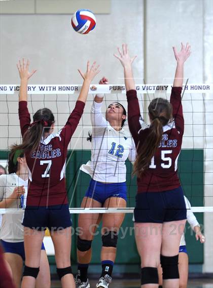Thumbnail 2 in Tri-City Christian vs. Branson (CIF State D5 Final) photogallery.