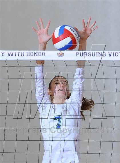 Thumbnail 3 in Tri-City Christian vs. Branson (CIF State D5 Final) photogallery.