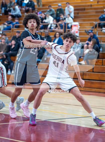 Thumbnail 2 in JSerra Catholic vs. Eastside Catholic (Torrey Pines Holiday Classic) photogallery.