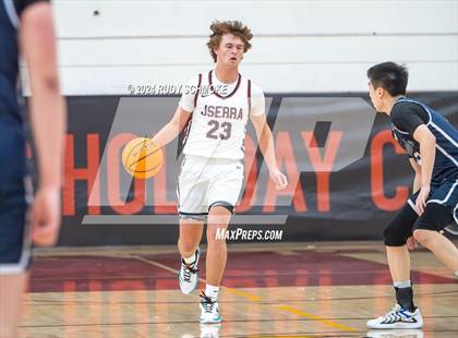 Thumbnail 3 in JSerra Catholic vs. Eastside Catholic (Torrey Pines Holiday Classic) photogallery.
