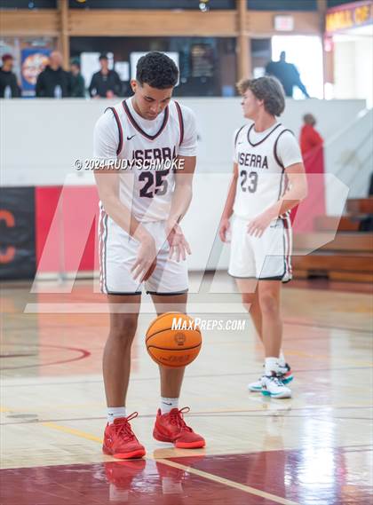 Thumbnail 3 in JSerra Catholic vs. Eastside Catholic (Torrey Pines Holiday Classic) photogallery.
