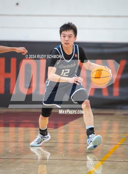 Thumbnail 3 in JSerra Catholic vs. Eastside Catholic (Torrey Pines Holiday Classic) photogallery.