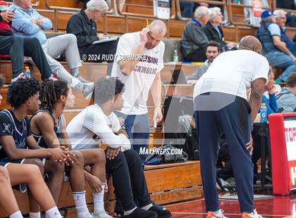 Thumbnail 2 in JSerra Catholic vs. Eastside Catholic (Torrey Pines Holiday Classic) photogallery.