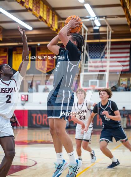 Thumbnail 1 in JSerra Catholic vs. Eastside Catholic (Torrey Pines Holiday Classic) photogallery.