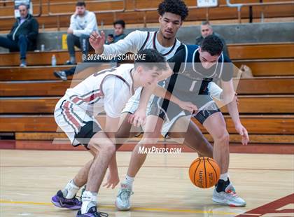 Thumbnail 2 in JSerra Catholic vs. Eastside Catholic (Torrey Pines Holiday Classic) photogallery.