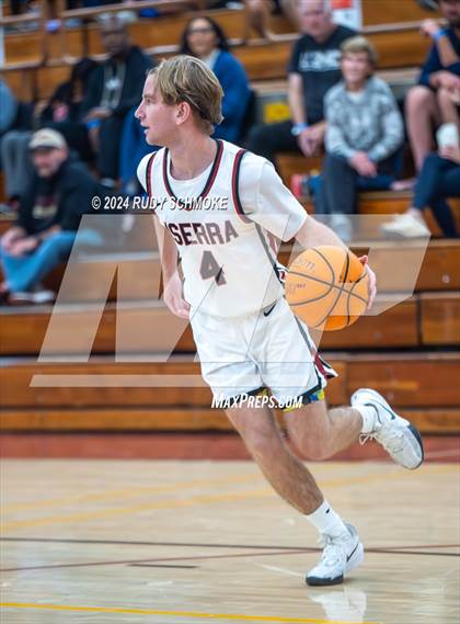 Thumbnail 1 in JSerra Catholic vs. Eastside Catholic (Torrey Pines Holiday Classic) photogallery.