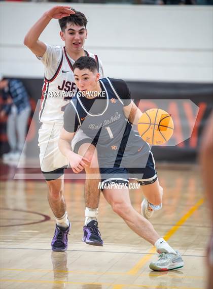 Thumbnail 3 in JSerra Catholic vs. Eastside Catholic (Torrey Pines Holiday Classic) photogallery.