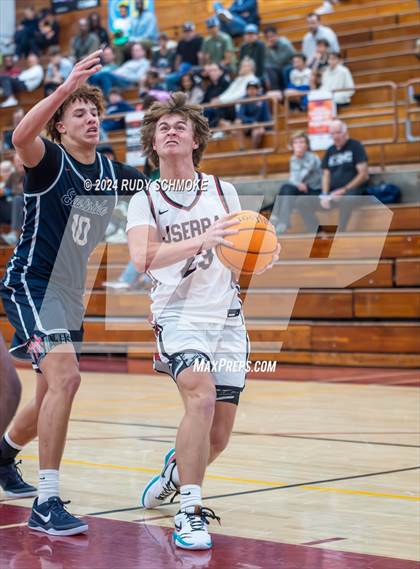 Thumbnail 1 in JSerra Catholic vs. Eastside Catholic (Torrey Pines Holiday Classic) photogallery.