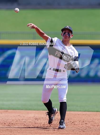 Thumbnail 3 in D'Hanis vs. Abbott (UIL 1A Baseball Semifinal) photogallery.