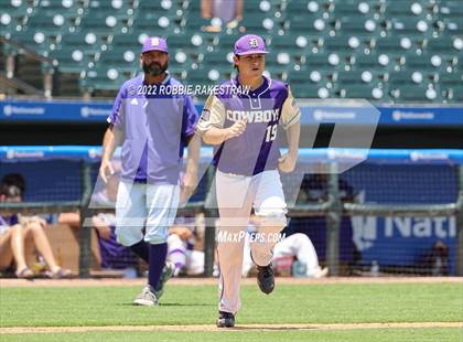 Thumbnail 2 in D'Hanis vs. Abbott (UIL 1A Baseball Semifinal) photogallery.