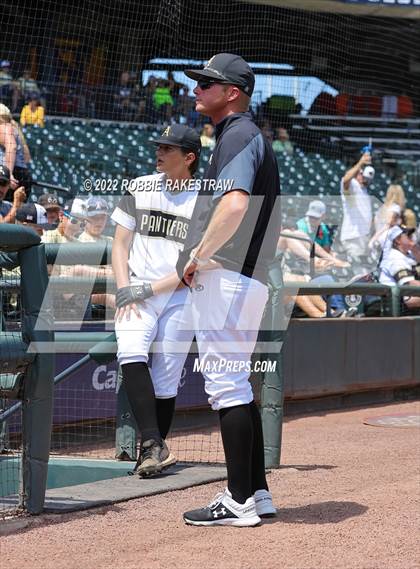 Thumbnail 3 in D'Hanis vs. Abbott (UIL 1A Baseball Semifinal) photogallery.