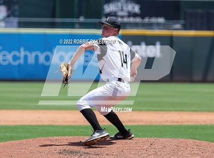 Thumbnail 3 in D'Hanis vs. Abbott (UIL 1A Baseball Semifinal) photogallery.
