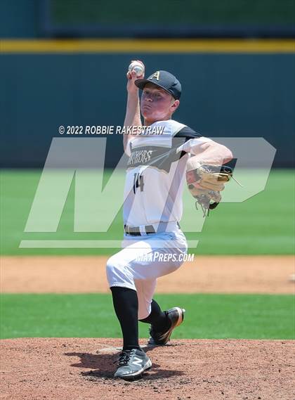 Thumbnail 1 in D'Hanis vs. Abbott (UIL 1A Baseball Semifinal) photogallery.