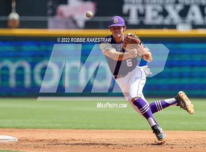 Thumbnail 3 in D'Hanis vs. Abbott (UIL 1A Baseball Semifinal) photogallery.