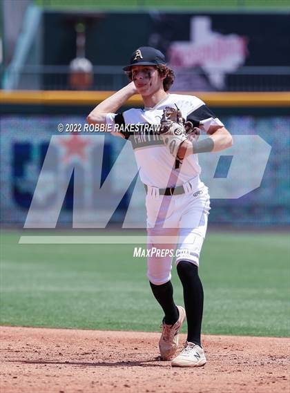 Thumbnail 3 in D'Hanis vs. Abbott (UIL 1A Baseball Semifinal) photogallery.