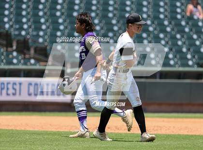 Thumbnail 3 in D'Hanis vs. Abbott (UIL 1A Baseball Semifinal) photogallery.