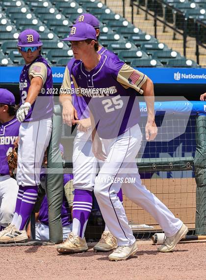 Thumbnail 2 in D'Hanis vs. Abbott (UIL 1A Baseball Semifinal) photogallery.