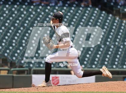 Thumbnail 2 in D'Hanis vs. Abbott (UIL 1A Baseball Semifinal) photogallery.