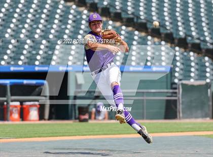 Thumbnail 3 in D'Hanis vs. Abbott (UIL 1A Baseball Semifinal) photogallery.
