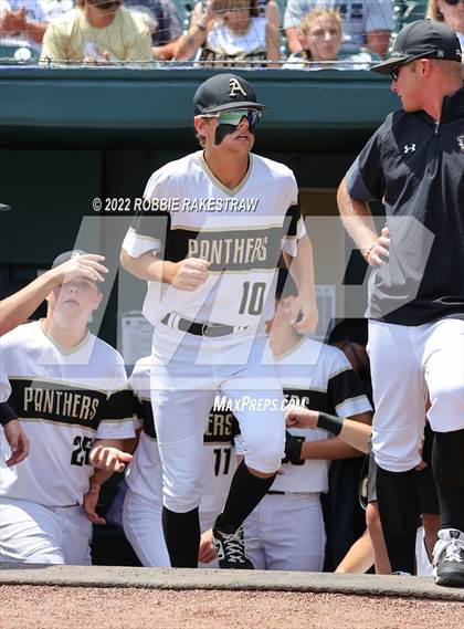 Thumbnail 3 in D'Hanis vs. Abbott (UIL 1A Baseball Semifinal) photogallery.
