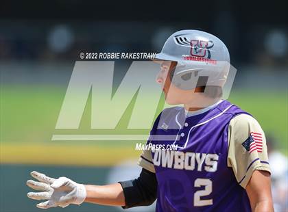 Thumbnail 3 in D'Hanis vs. Abbott (UIL 1A Baseball Semifinal) photogallery.