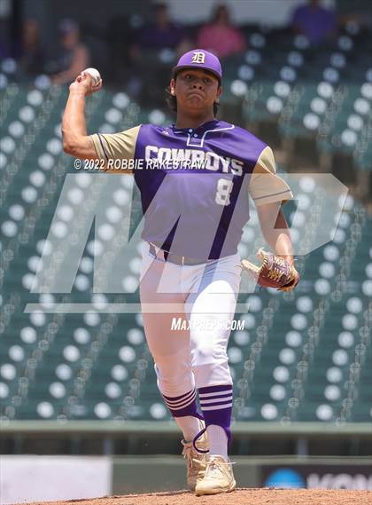Thumbnail 1 in D'Hanis vs. Abbott (UIL 1A Baseball Semifinal) photogallery.