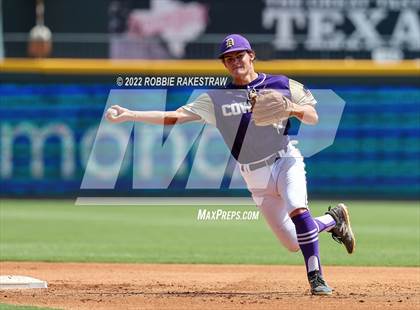 Thumbnail 2 in D'Hanis vs. Abbott (UIL 1A Baseball Semifinal) photogallery.