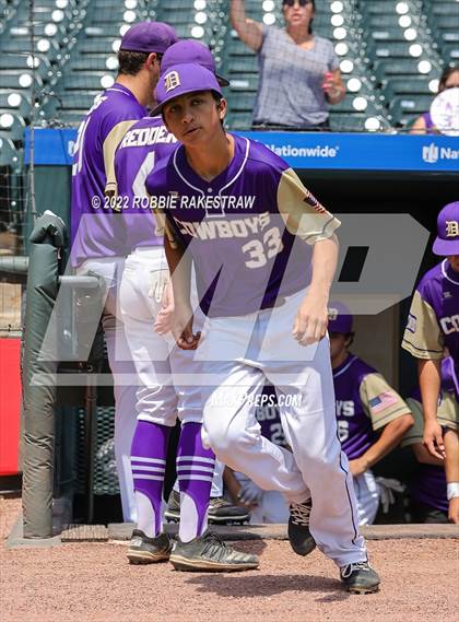 Thumbnail 3 in D'Hanis vs. Abbott (UIL 1A Baseball Semifinal) photogallery.