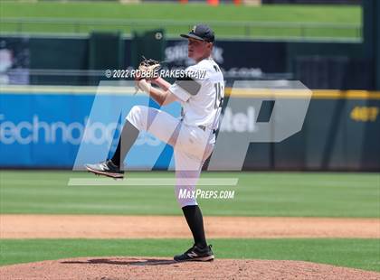 Thumbnail 2 in D'Hanis vs. Abbott (UIL 1A Baseball Semifinal) photogallery.