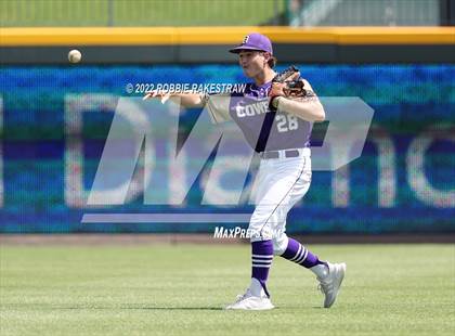 Thumbnail 2 in D'Hanis vs. Abbott (UIL 1A Baseball Semifinal) photogallery.