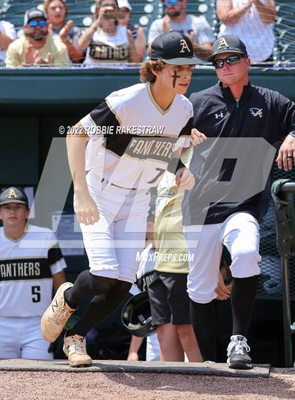 Thumbnail 3 in D'Hanis vs. Abbott (UIL 1A Baseball Semifinal) photogallery.