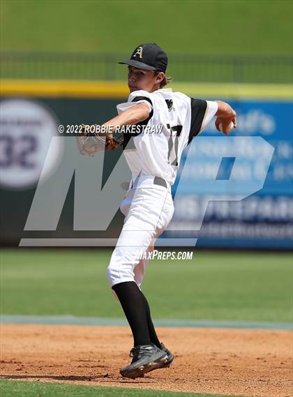 Thumbnail 2 in D'Hanis vs. Abbott (UIL 1A Baseball Semifinal) photogallery.