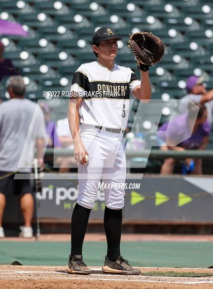 Thumbnail 3 in D'Hanis vs. Abbott (UIL 1A Baseball Semifinal) photogallery.