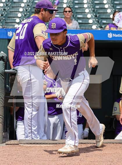 Thumbnail 3 in D'Hanis vs. Abbott (UIL 1A Baseball Semifinal) photogallery.
