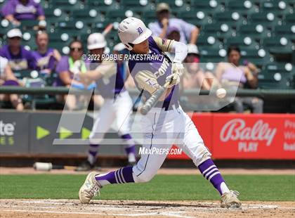 Thumbnail 2 in D'Hanis vs. Abbott (UIL 1A Baseball Semifinal) photogallery.