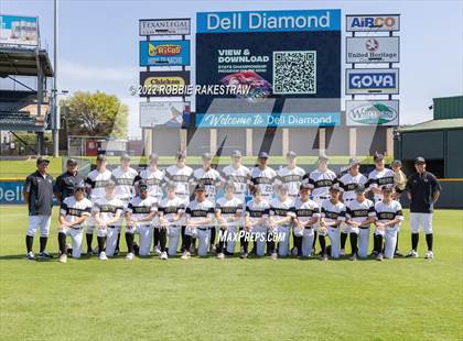 Thumbnail 3 in D'Hanis vs. Abbott (UIL 1A Baseball Semifinal) photogallery.