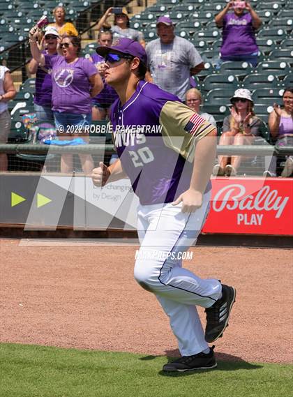 Thumbnail 2 in D'Hanis vs. Abbott (UIL 1A Baseball Semifinal) photogallery.