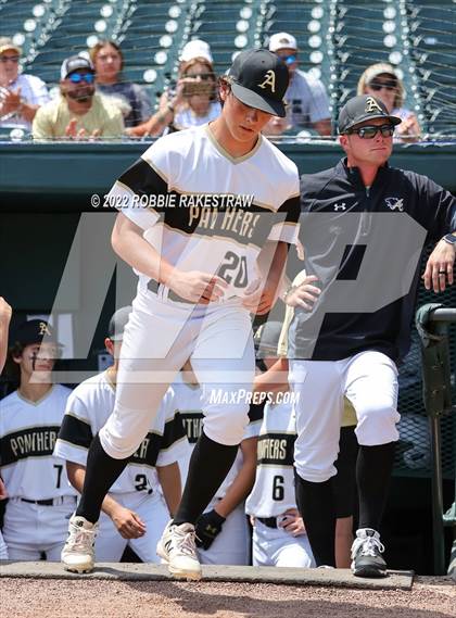 Thumbnail 3 in D'Hanis vs. Abbott (UIL 1A Baseball Semifinal) photogallery.