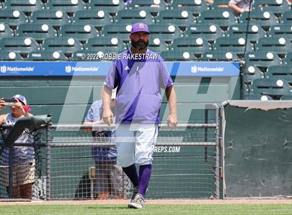 Thumbnail 2 in D'Hanis vs. Abbott (UIL 1A Baseball Semifinal) photogallery.