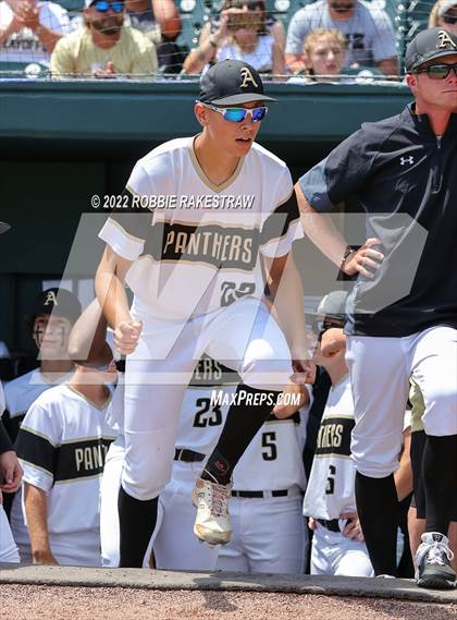 Thumbnail 2 in D'Hanis vs. Abbott (UIL 1A Baseball Semifinal) photogallery.