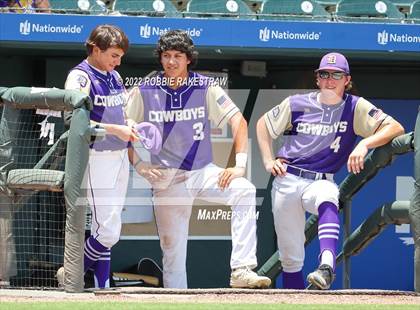 Thumbnail 3 in D'Hanis vs. Abbott (UIL 1A Baseball Semifinal) photogallery.