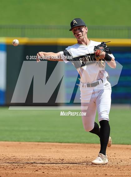 Thumbnail 1 in D'Hanis vs. Abbott (UIL 1A Baseball Semifinal) photogallery.
