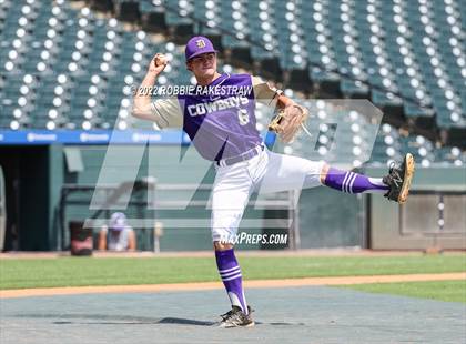 Thumbnail 2 in D'Hanis vs. Abbott (UIL 1A Baseball Semifinal) photogallery.