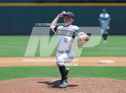 Thumbnail 2 in D'Hanis vs. Abbott (UIL 1A Baseball Semifinal) photogallery.